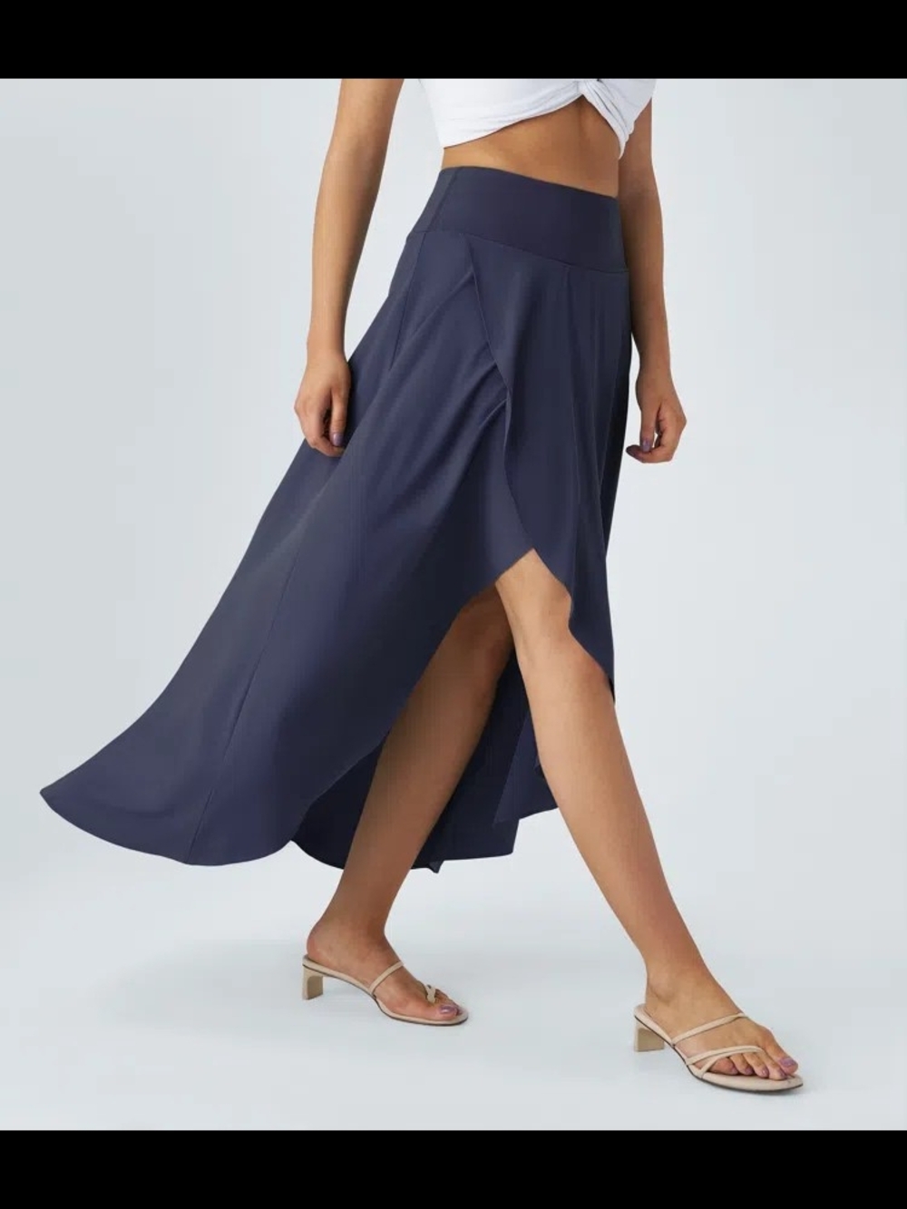 NWOT HALARA Breezeful Skirt With Built In Shorts - Picture 4 of 7